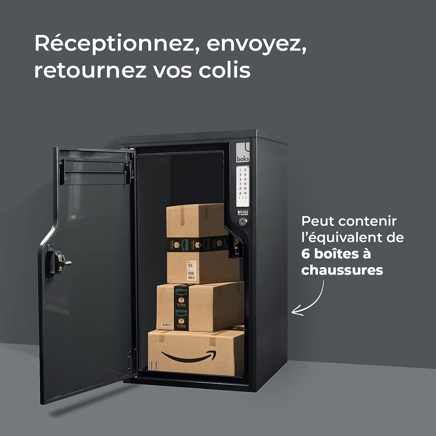 Autocollant Pour Boîte à Colis - N°8 Jaune étroit - Longueur 20 Cm - Vinyle De Qualité - Idéal Pour Marquage - 10